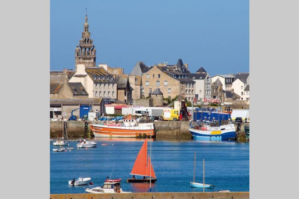 Kermaravel, Le Petit Manoir En Bord De Mer. Saint-Pol-de-Léon Buitenkant foto