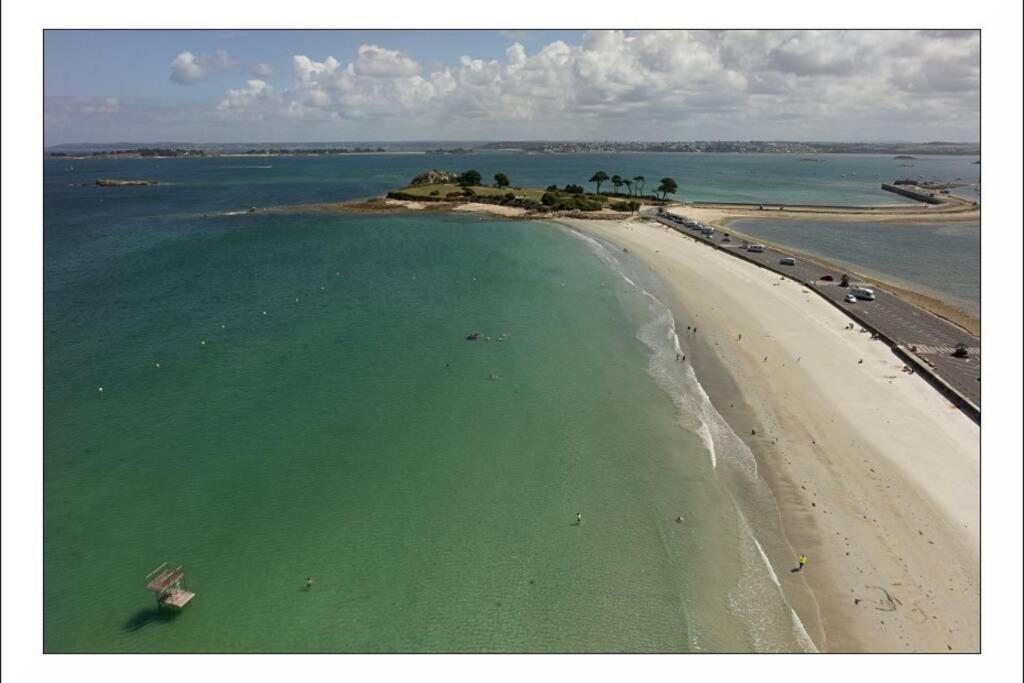 Kermaravel, Le Petit Manoir En Bord De Mer. Saint-Pol-de-Léon Buitenkant foto